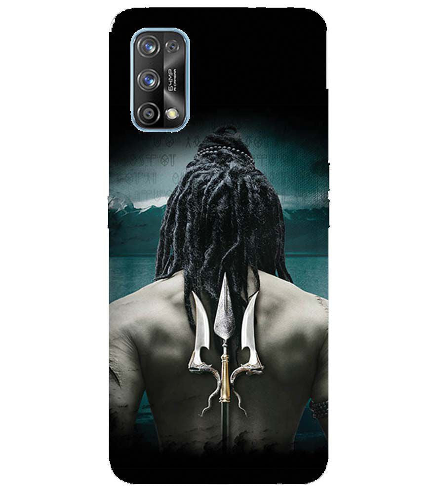 BT0233-Lord Shiva Rear Pic Back Cover for Realme 7 Pro