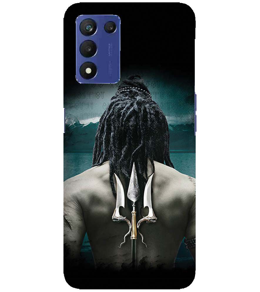 BT0233-Lord Shiva Rear Pic Back Cover for Realme 9 5G Speed