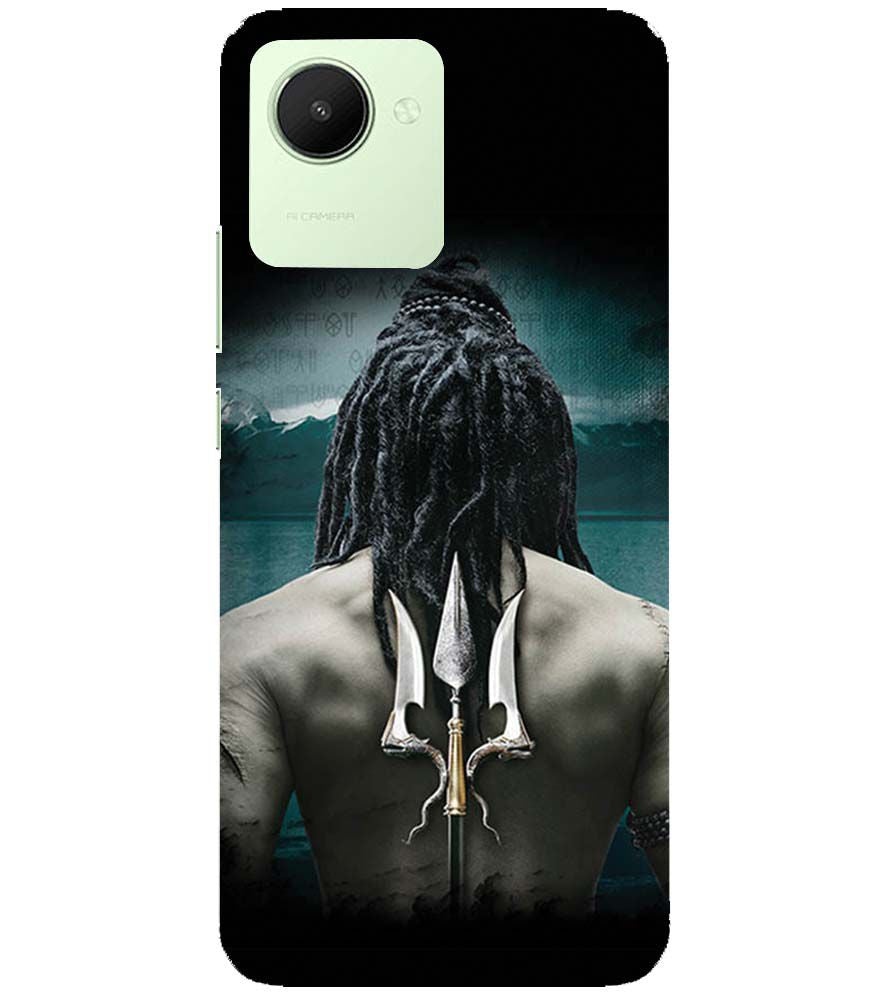 BT0233-Lord Shiva Rear Pic Back Cover for Realme C30