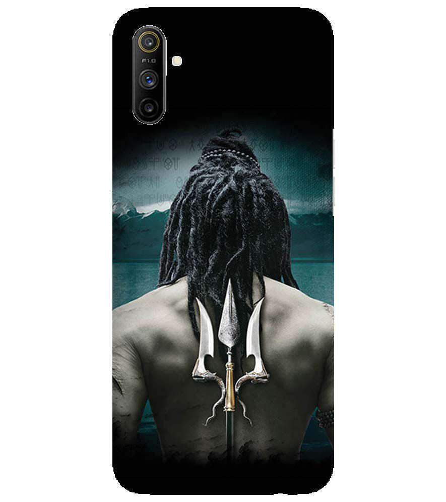 BT0233-Lord Shiva Rear Pic Back Cover for Realme Narzo 10A