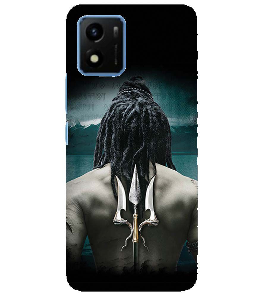 BT0233-Lord Shiva Rear Pic Back Cover for vivo Y01