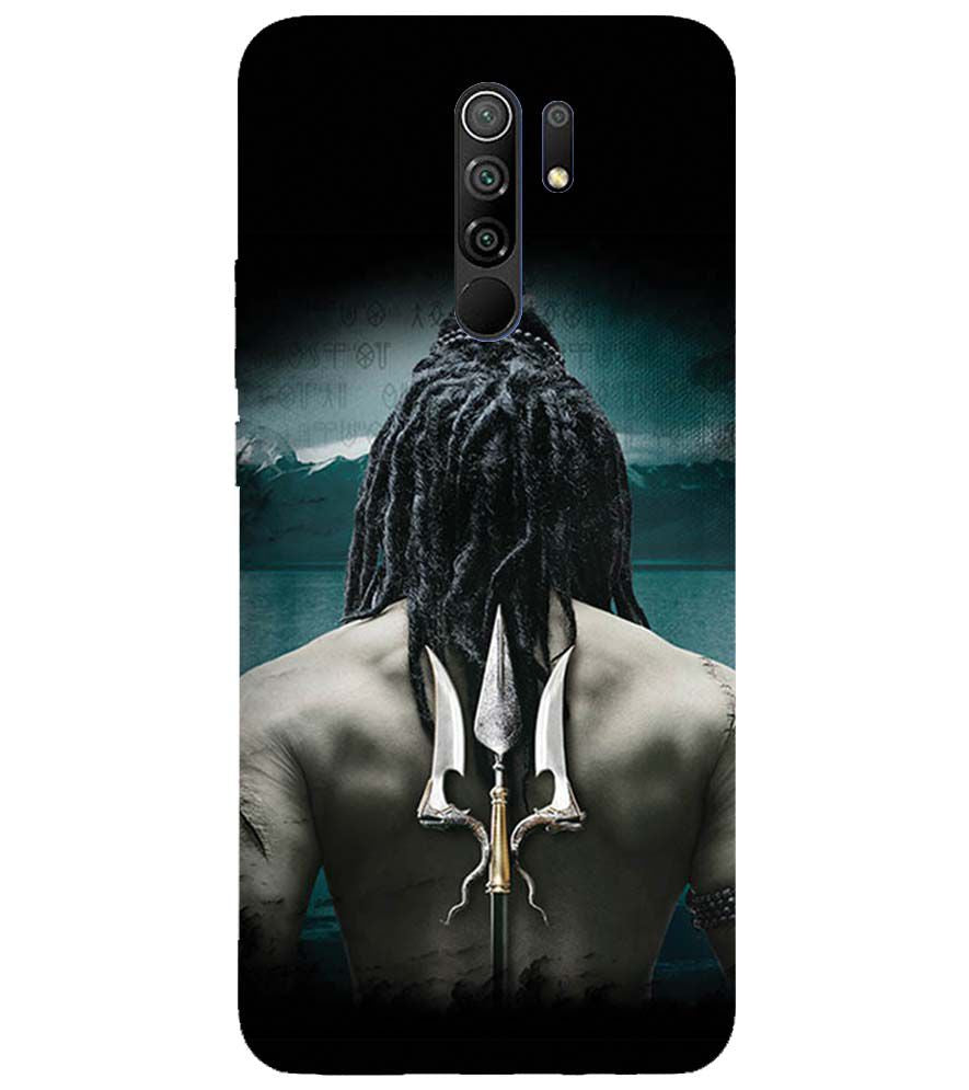 BT0233-Lord Shiva Rear Pic Back Cover for Xiaomi Poco M2