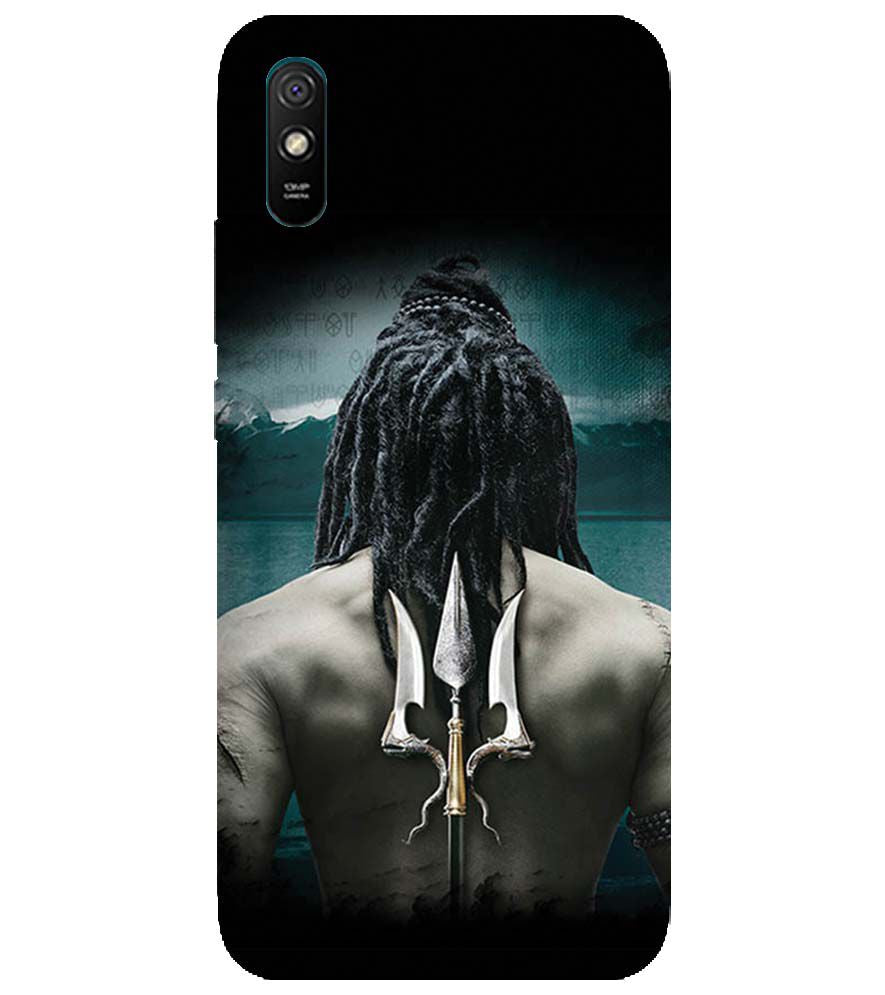 BT0233-Lord Shiva Rear Pic Back Cover for Xiaomi Redmi 9i