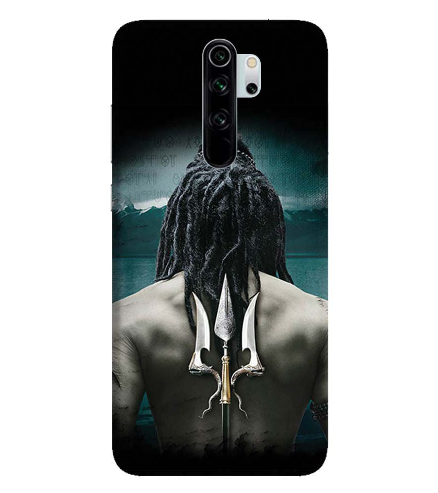 BT0233-Lord Shiva Rear Pic Back Cover for Xiaomi Redmi Note 8 Pro