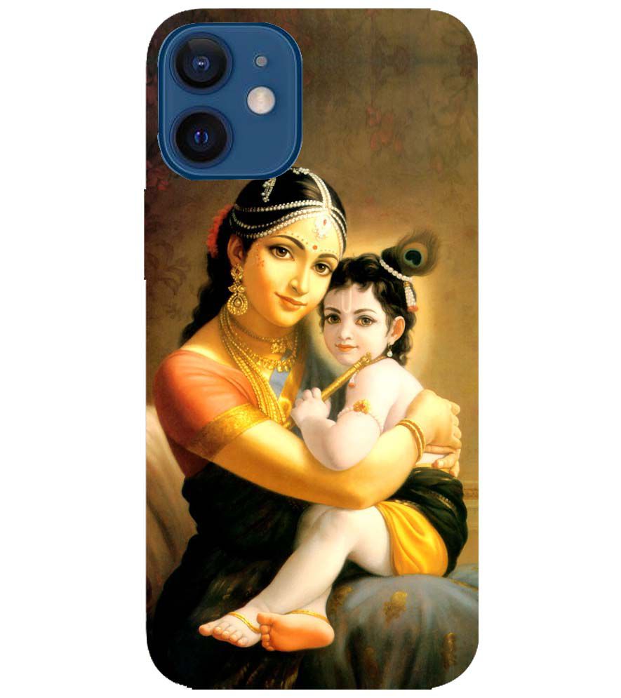 D1478-Krishna With Yashoda Back Cover for Apple iPhone 12 Mini