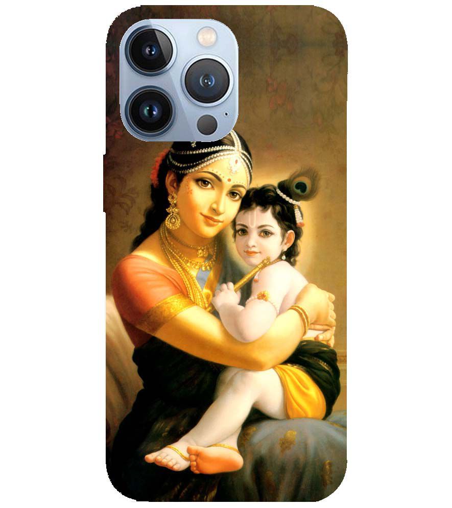 D1478-Krishna With Yashoda Back Cover for Apple iPhone 13 Pro