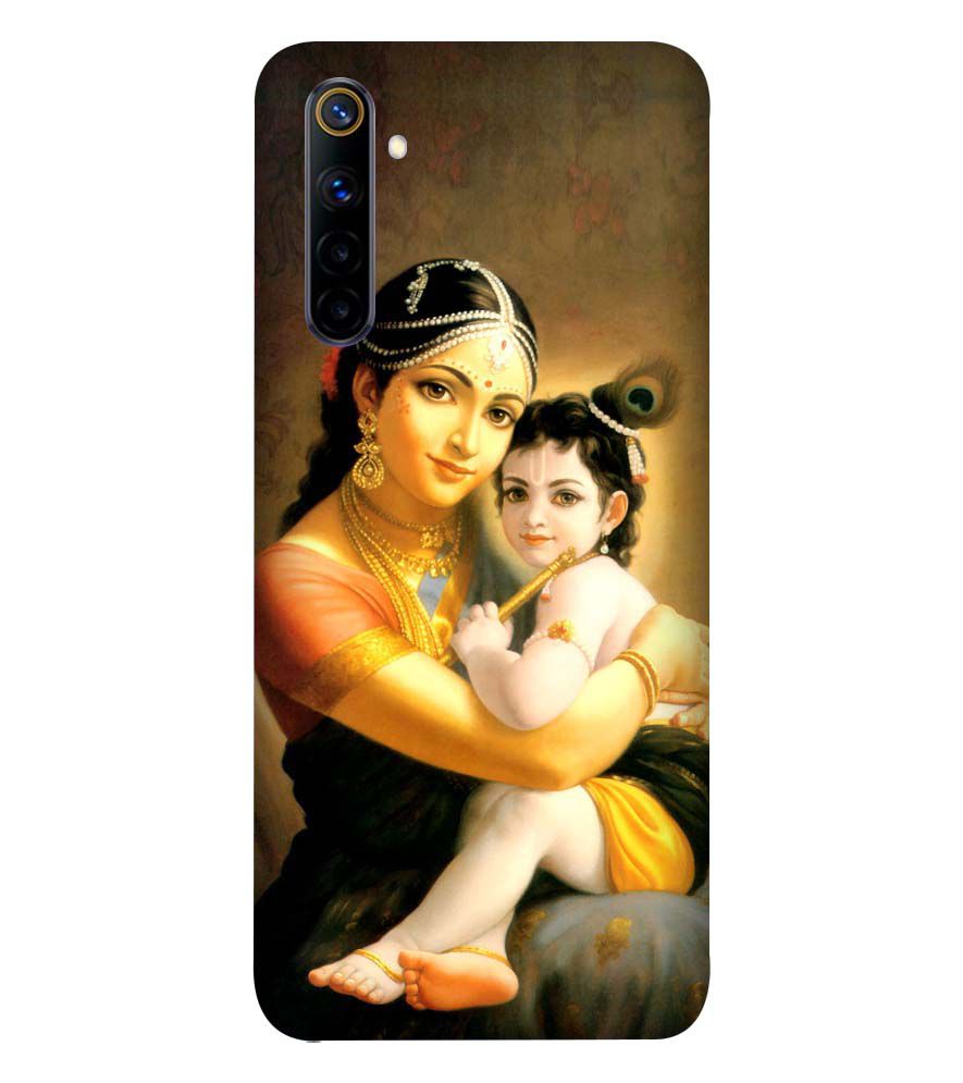 D1478-Krishna With Yashoda Back Cover for Realme 6i