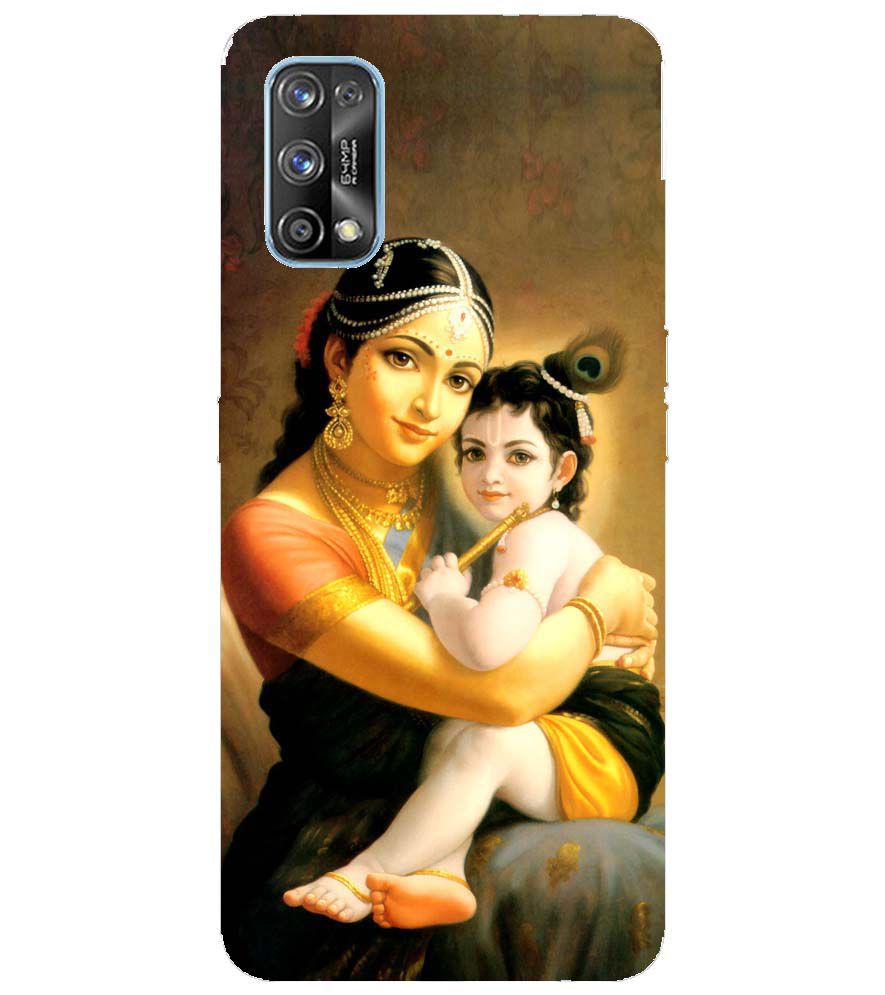 D1478-Krishna With Yashoda Back Cover for Realme 7 Pro