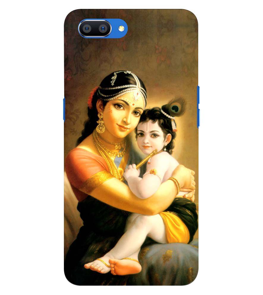 D1478-Krishna With Yashoda Back Cover for Oppo Realme C1