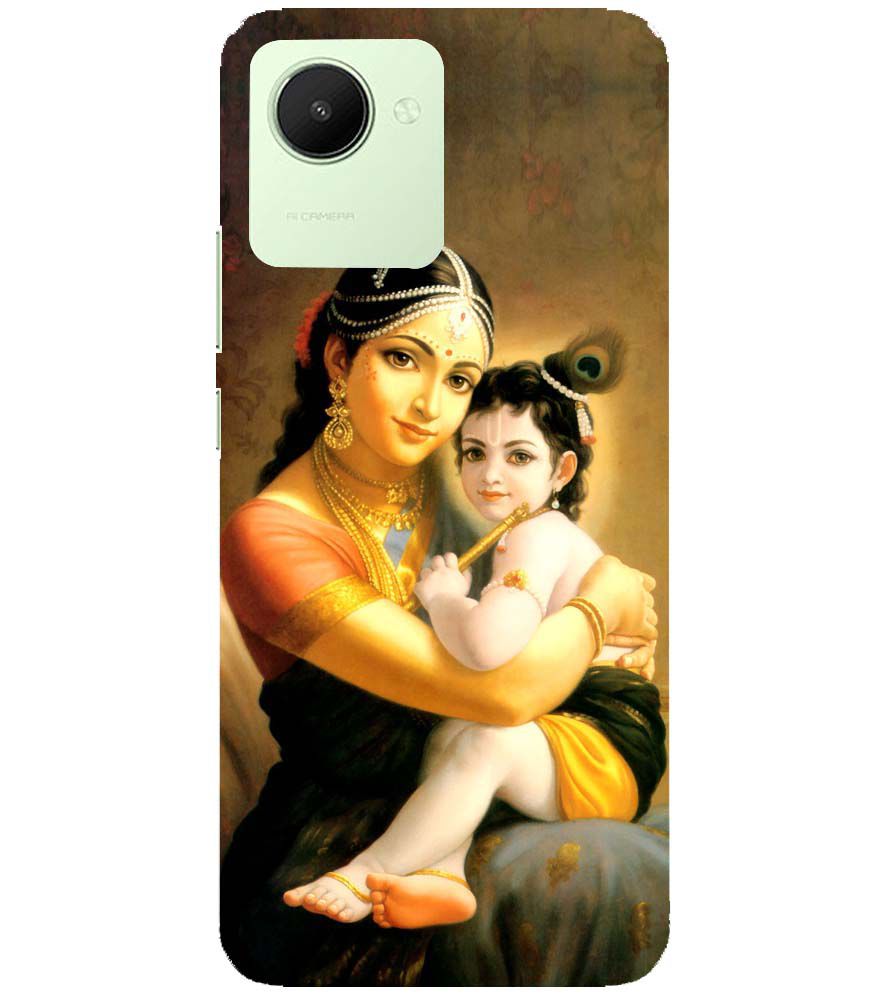 D1478-Krishna With Yashoda Back Cover for Realme C30