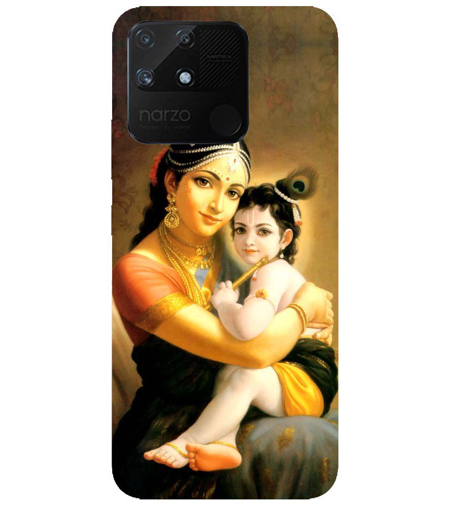 D1478-Krishna With Yashoda Back Cover for Realme Narzo 50A