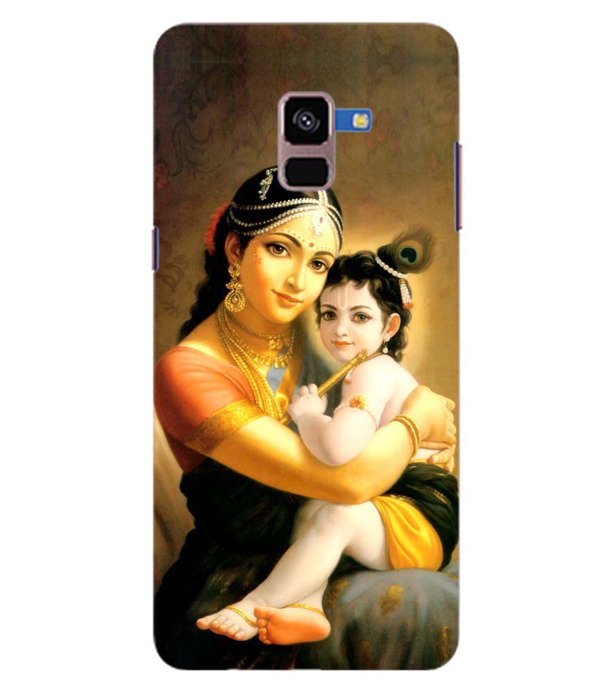 D1478-Krishna With Yashoda Back Cover for Samsung Galaxy A8 Plus