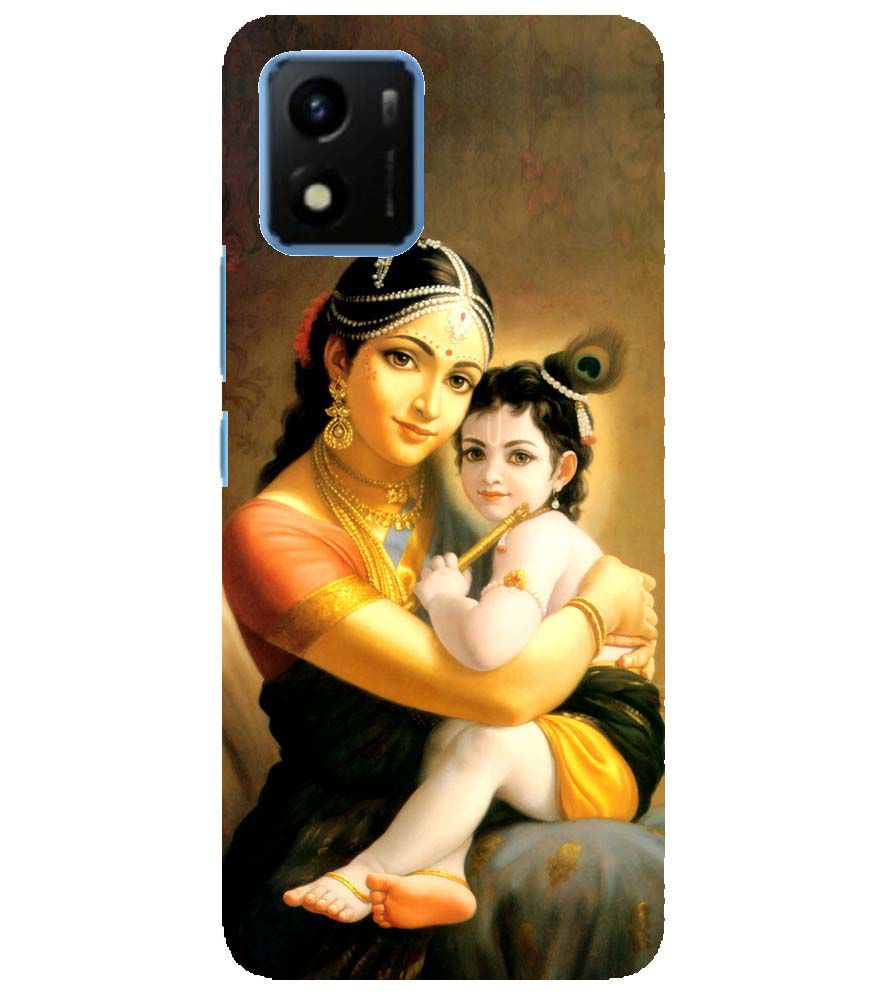 D1478-Krishna With Yashoda Back Cover for vivo Y01