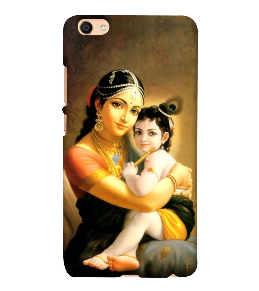 D1478-Krishna With Yashoda Back Cover for Vivo Y55L