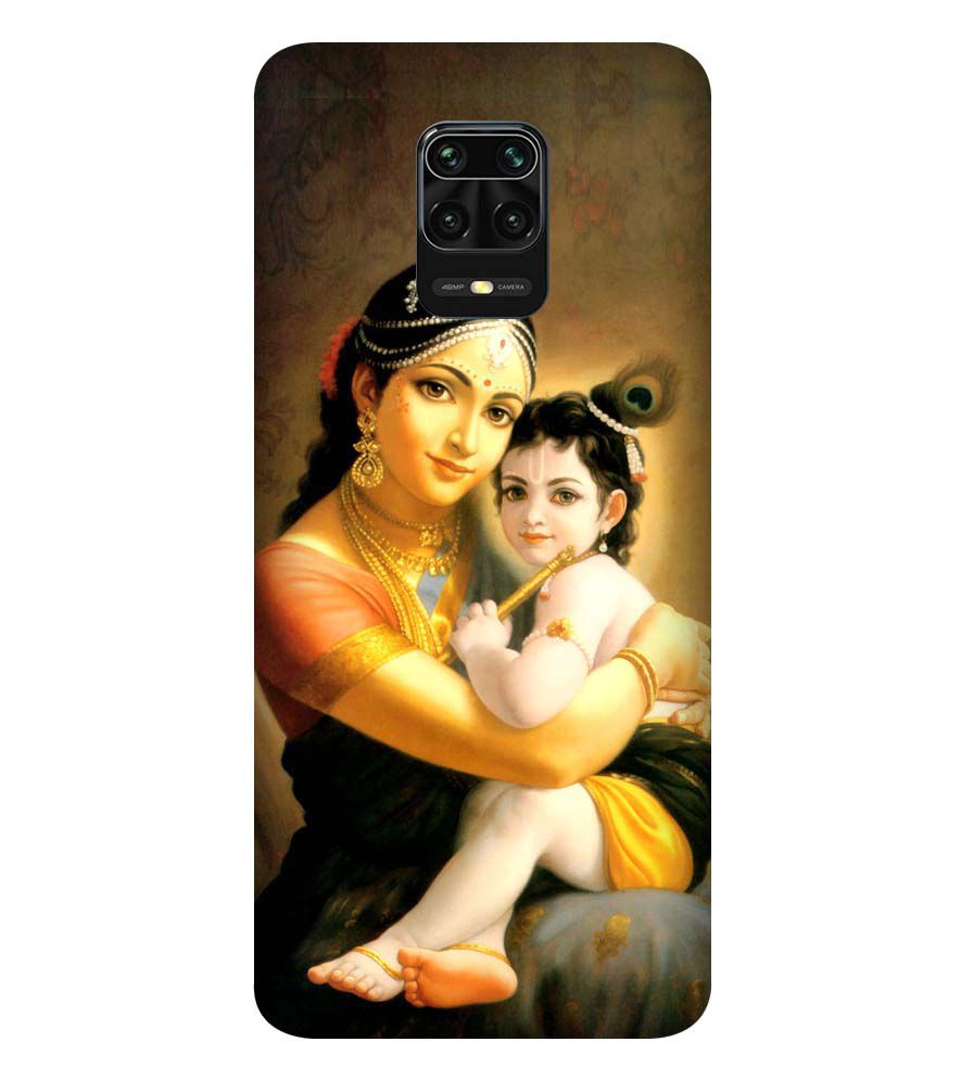 D1478-Krishna With Yashoda Back Cover for Xiaomi Redmi Note 9S