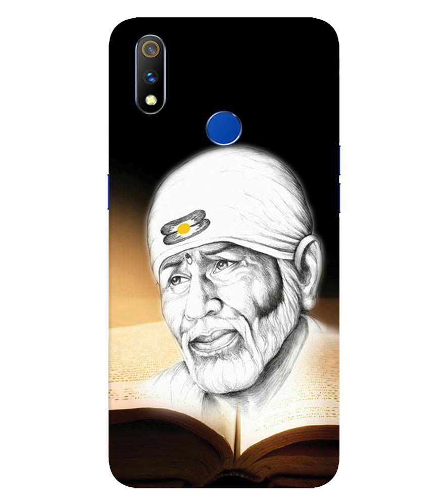 D1516-Sai Baba Back Cover for  Realme X Lite