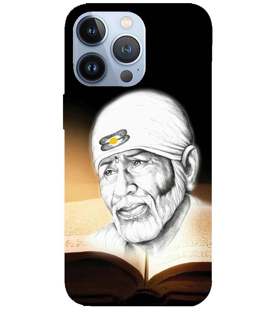 D1516-Sai Baba Back Cover for Apple iPhone 13 Pro