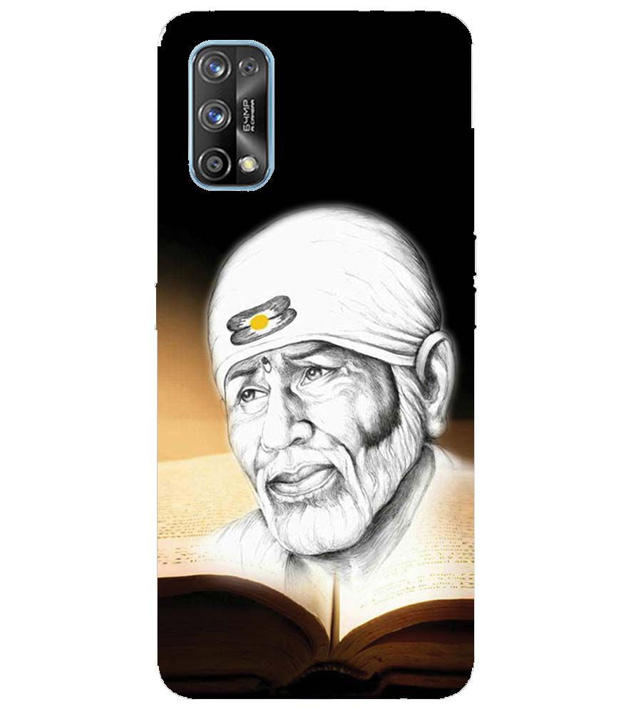 D1516-Sai Baba Back Cover for Realme 7 Pro