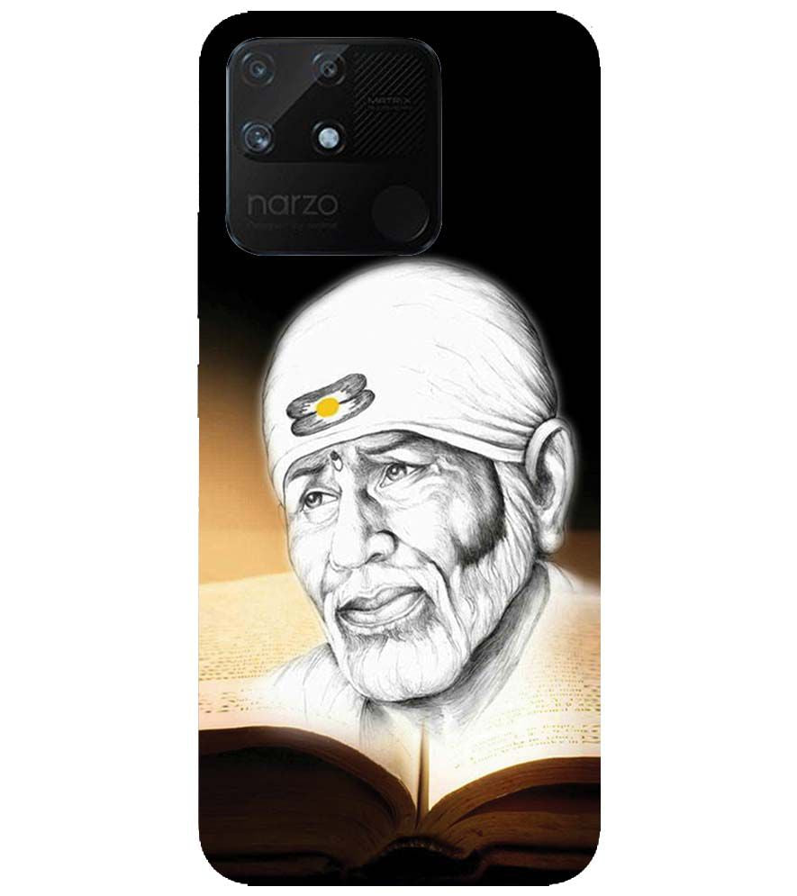 D1516-Sai Baba Back Cover for Realme Narzo 50A