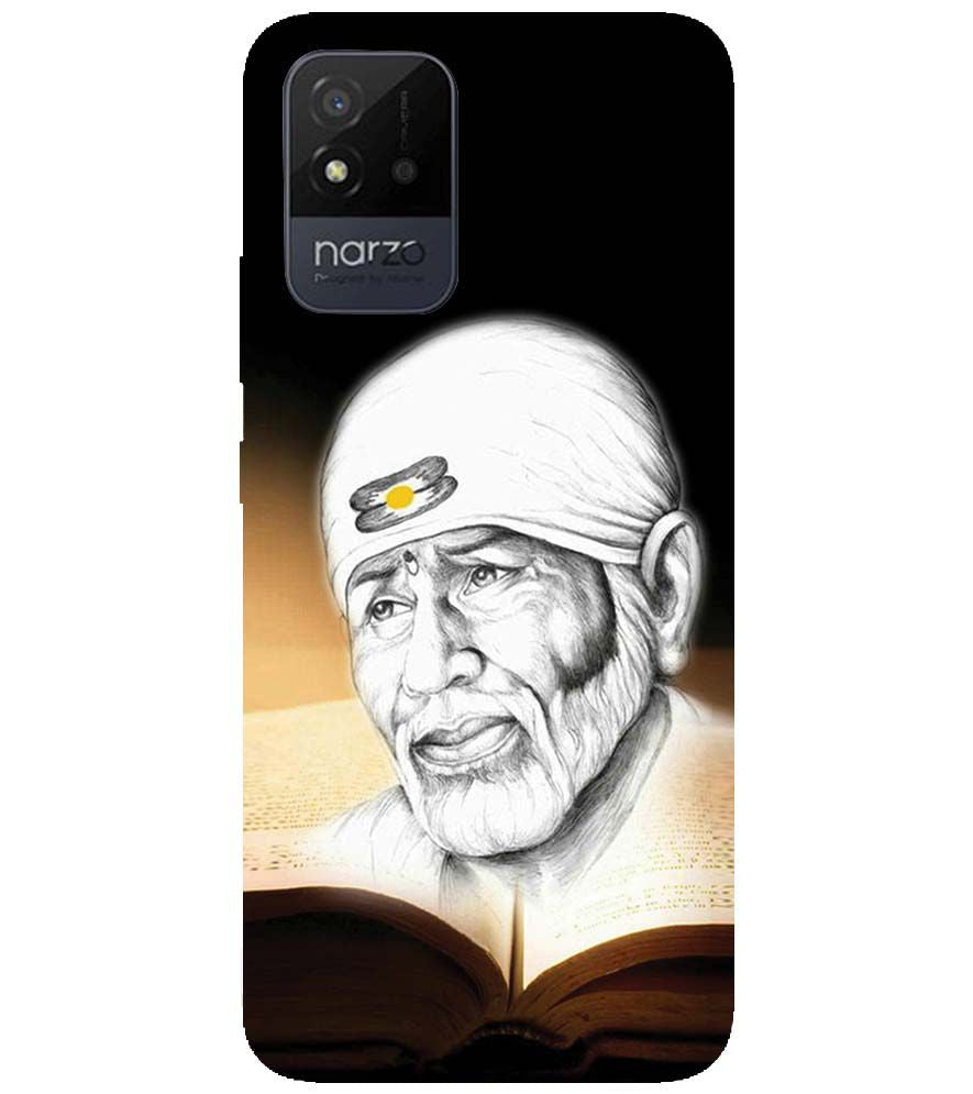 D1516-Sai Baba Back Cover for Realme Narzo 50i