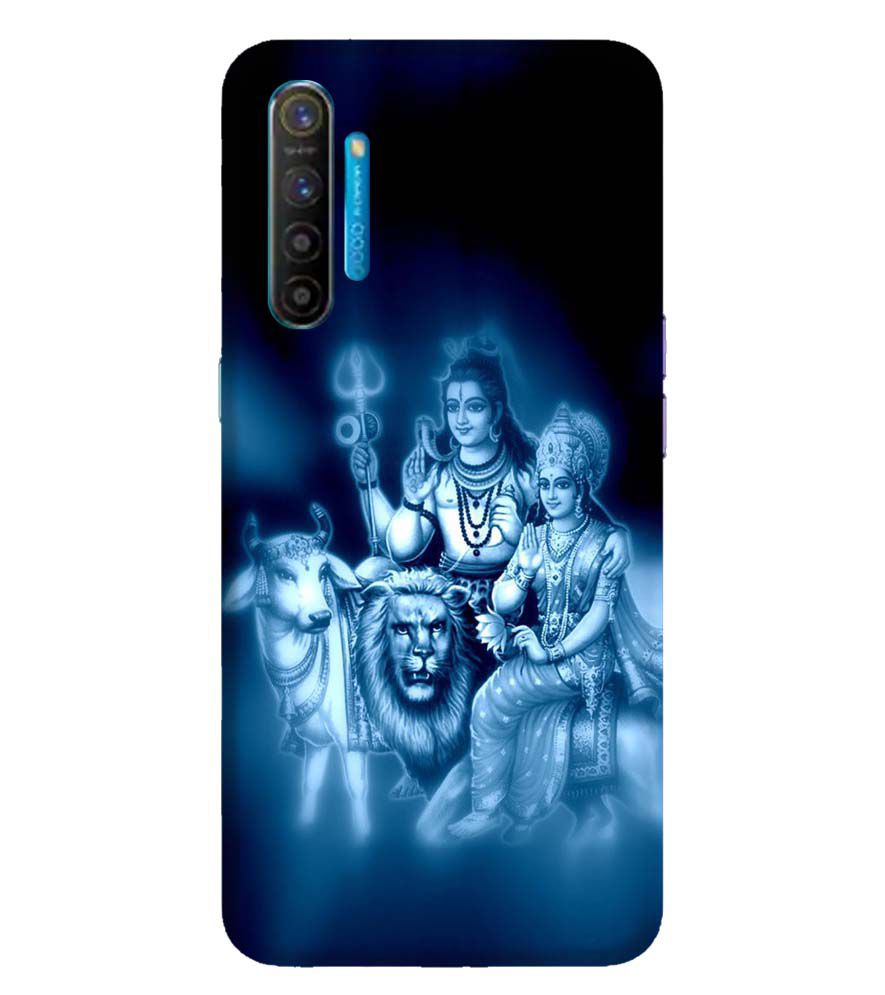 D1535-Shiv Parvati Back Cover for Oppo K5