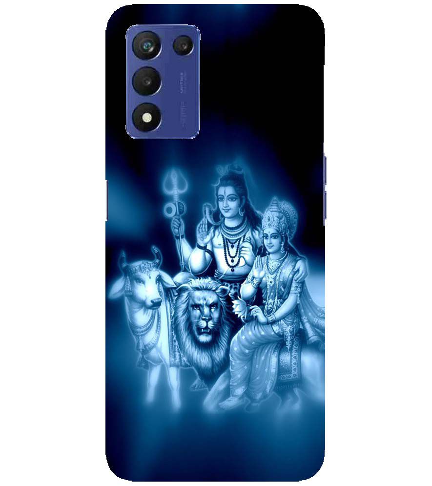 D1535-Shiv Parvati Back Cover for Realme 9 5G Speed