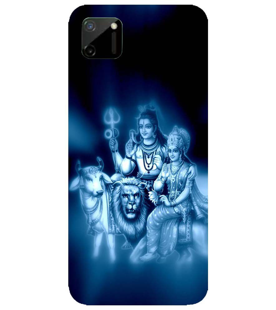 D1535-Shiv Parvati Back Cover for Realme C11