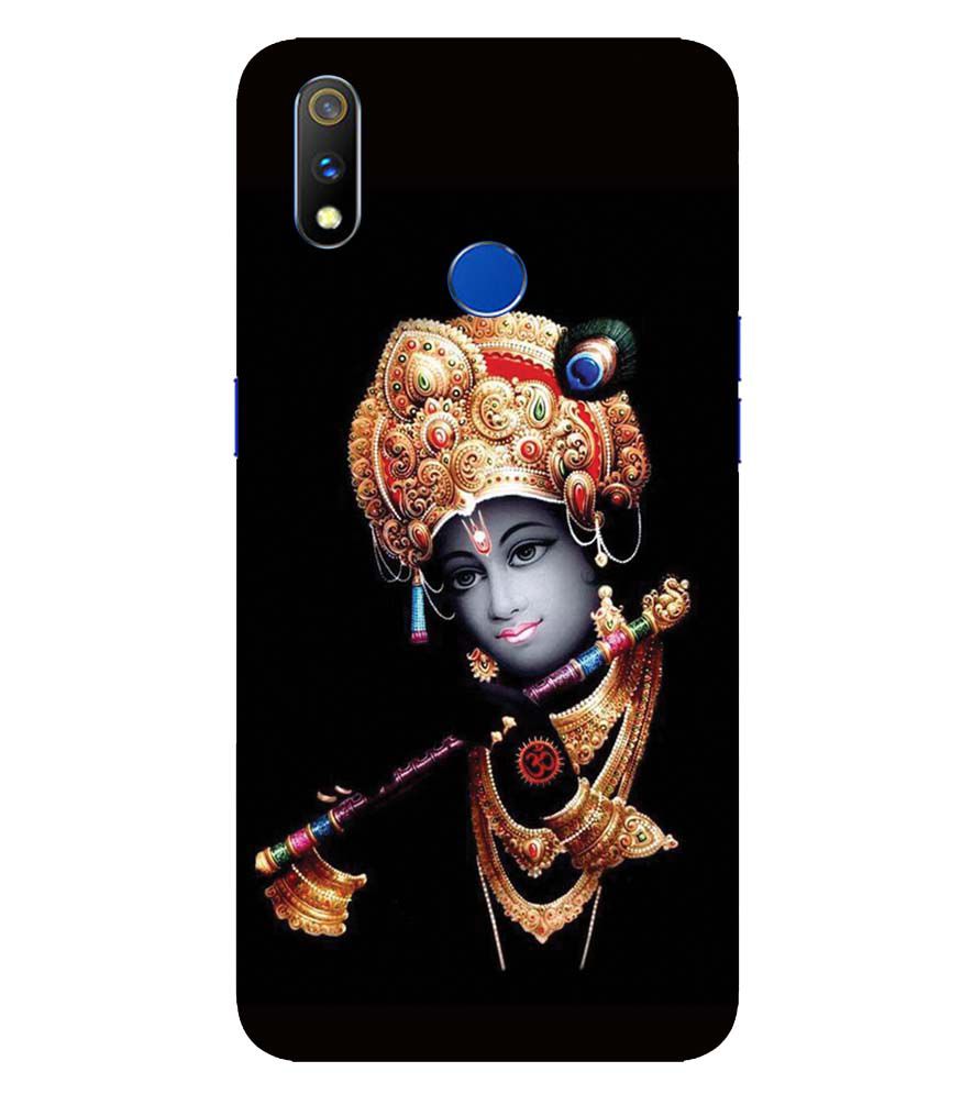 D1540-Beautiful Looking Lord Krishna Back Cover for  Realme X Lite