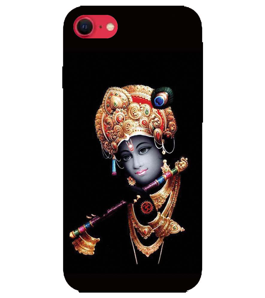 D1540-Beautiful Looking Lord Krishna Back Cover for Apple iPhone SE (2020)