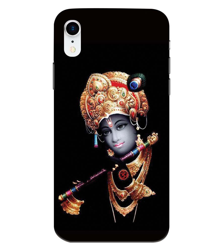 D1540-Beautiful Looking Lord Krishna Back Cover for Apple iPhone XR