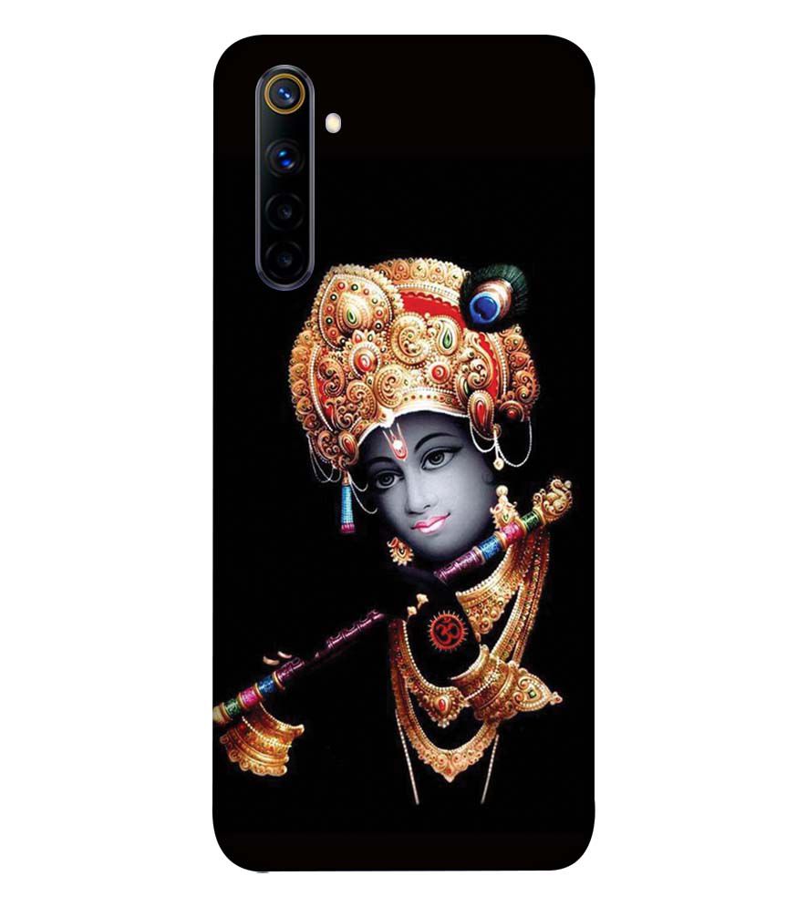 D1540-Beautiful Looking Lord Krishna Back Cover for Realme 6i