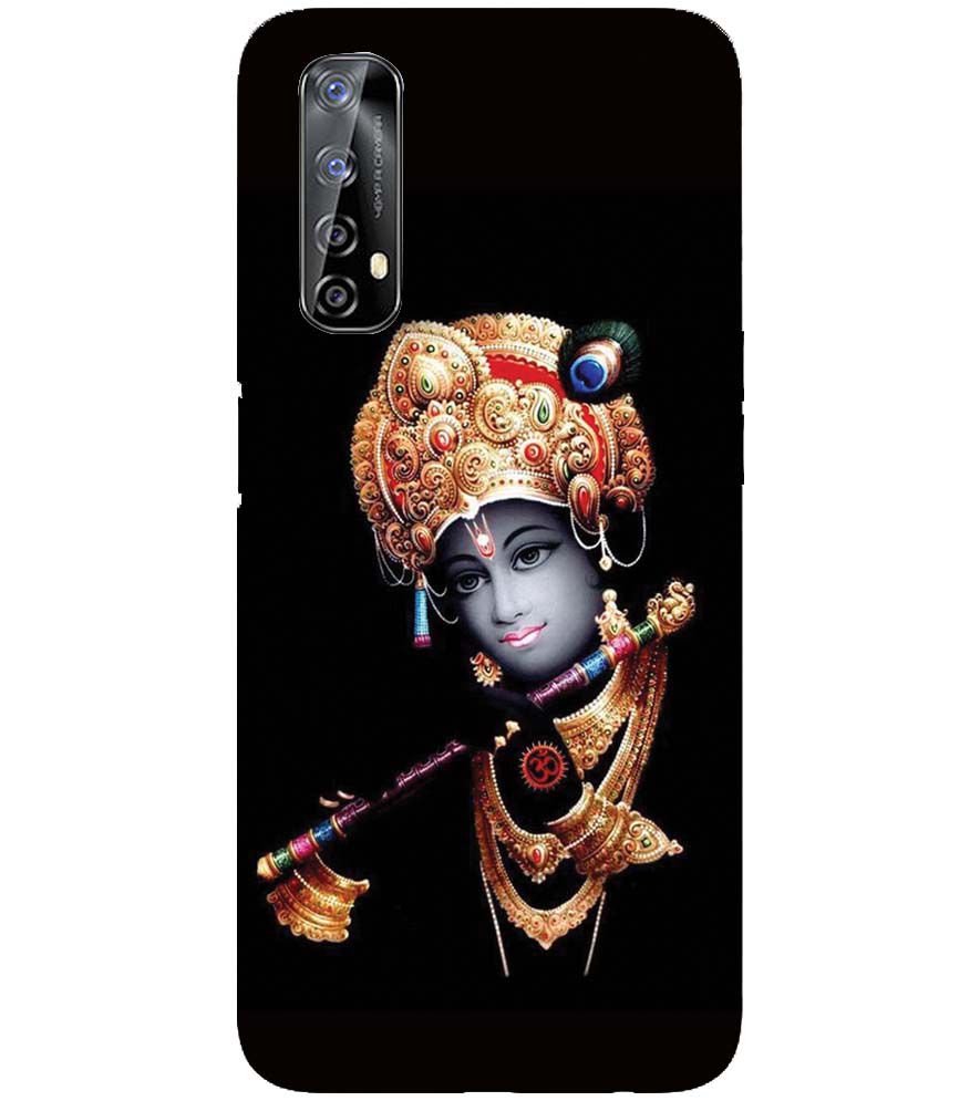 D1540-Beautiful Looking Lord Krishna Back Cover for Realme 7