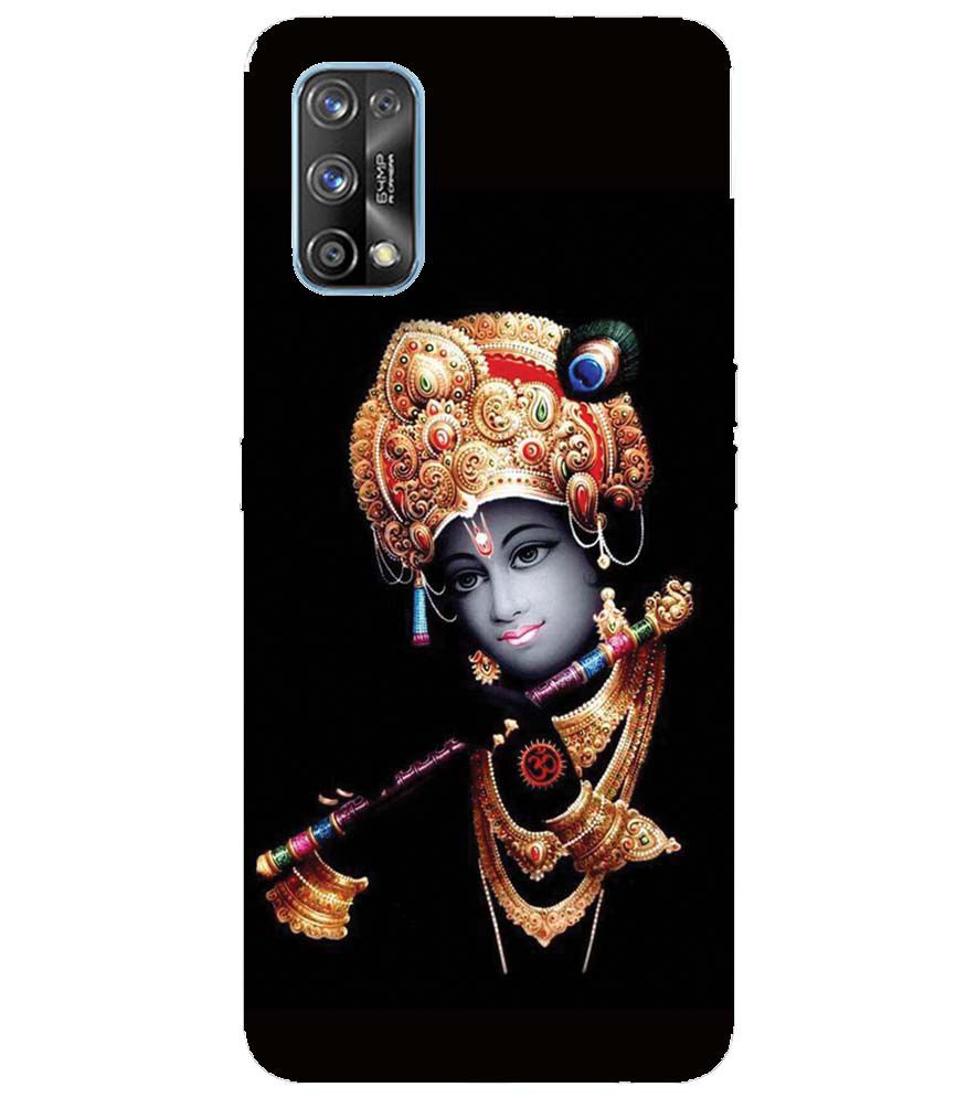 D1540-Beautiful Looking Lord Krishna Back Cover for Realme 7 Pro