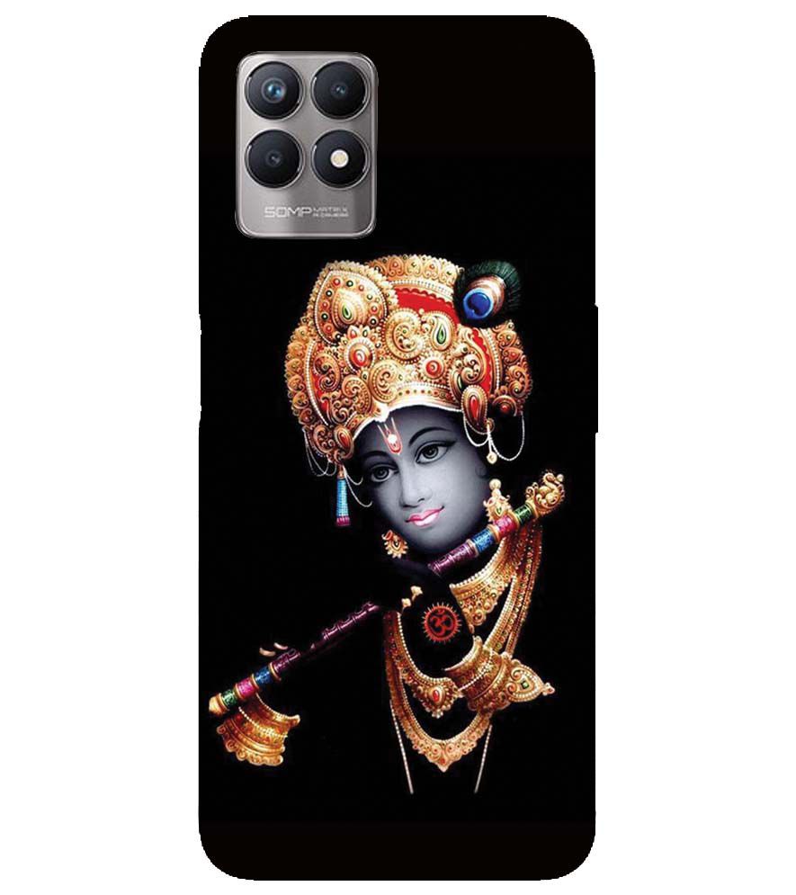 D1540-Beautiful Looking Lord Krishna Back Cover for Realme Narzo 50