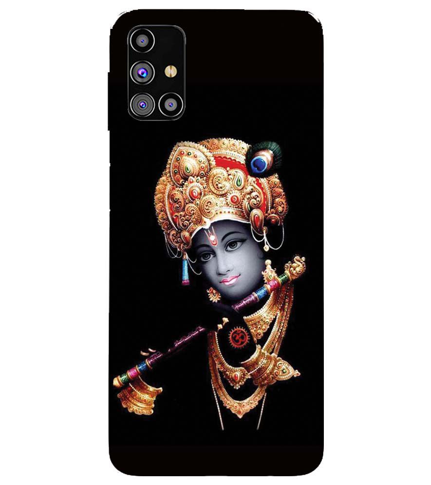 D1540-Beautiful Looking Lord Krishna Back Cover for Samsung Galaxy M31s