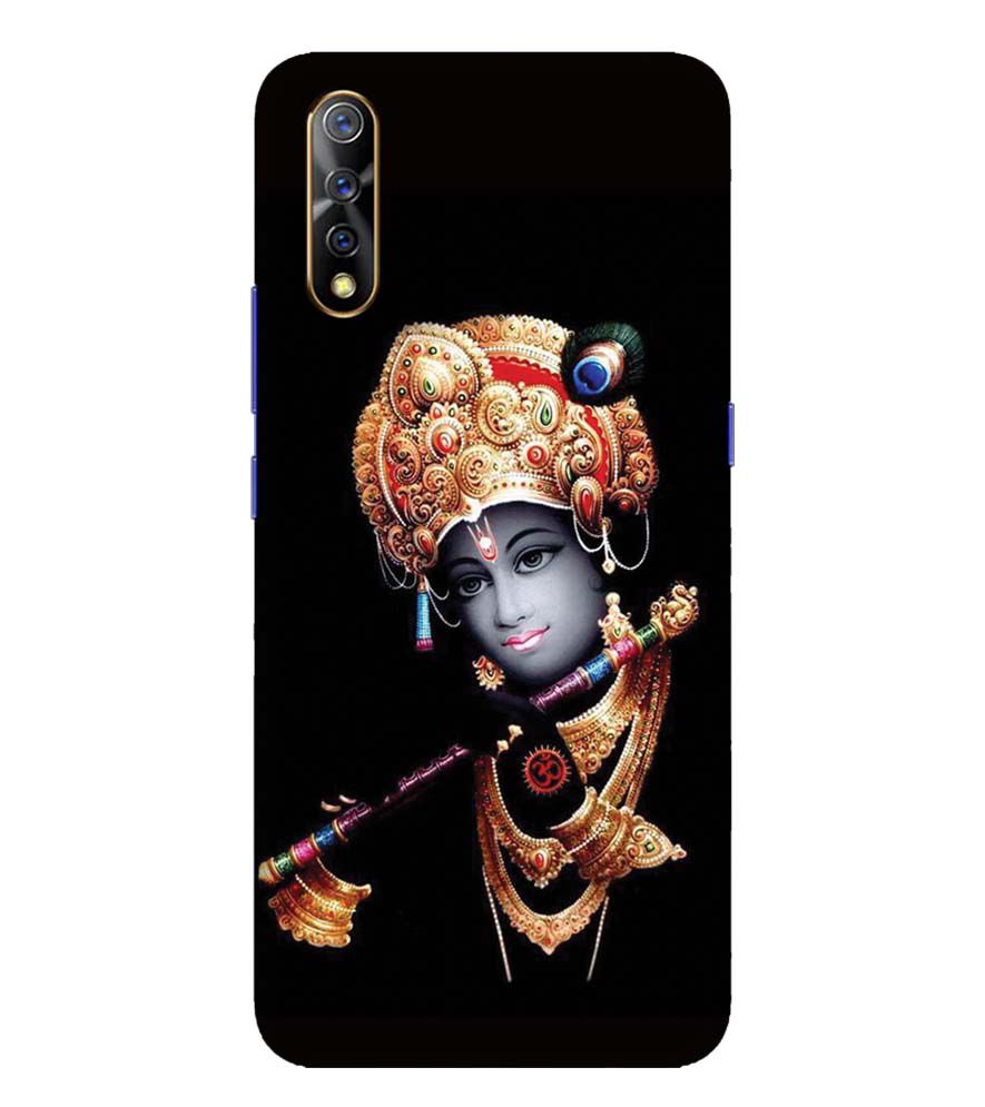 D1540-Beautiful Looking Lord Krishna Back Cover for Vivo S1