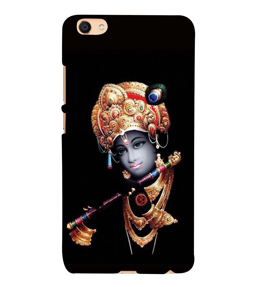 D1540-Beautiful Looking Lord Krishna Back Cover for Vivo Y55L