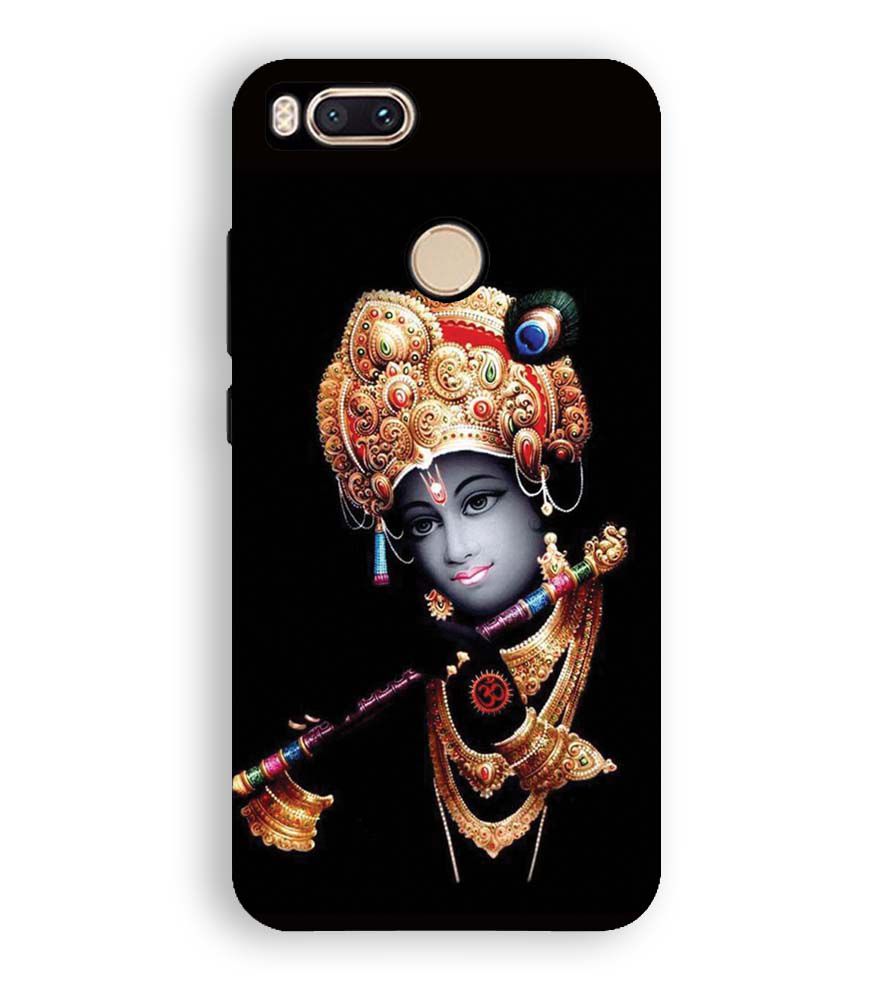 D1540-Beautiful Looking Lord Krishna Back Cover for Xiaomi Redmi A1