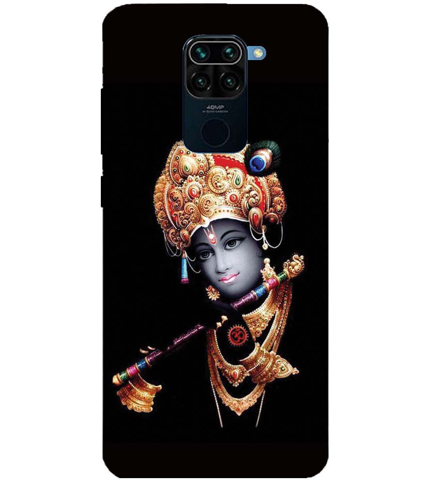 D1540-Beautiful Looking Lord Krishna Back Cover for Xiaomi Redmi Note 9