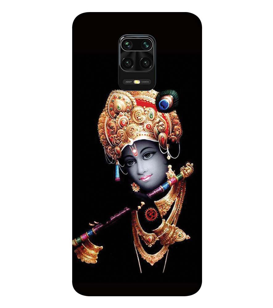 D1540-Beautiful Looking Lord Krishna Back Cover for Xiaomi Redmi Note 9S