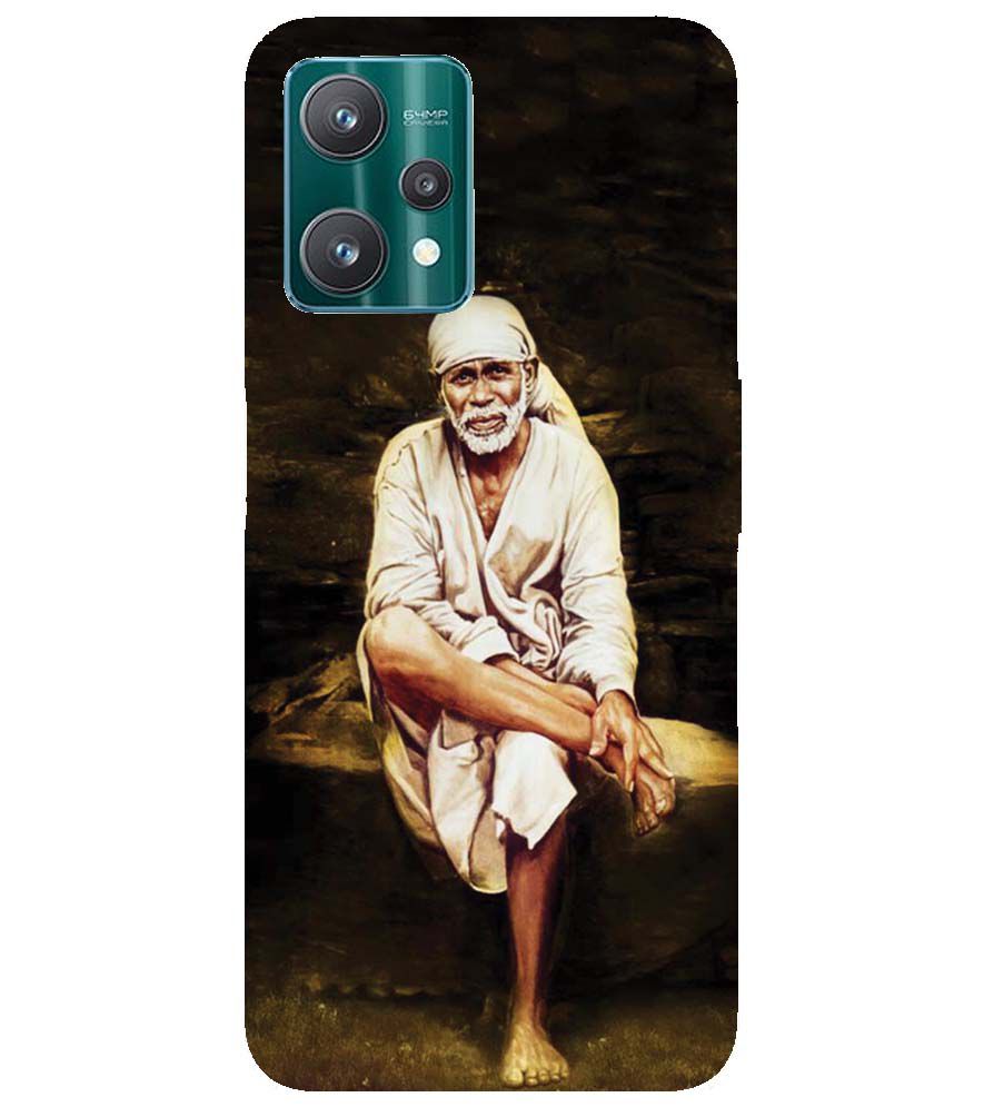 D1542-Sai Baba Sitting On Stone Back Cover for Realme 9 Pro