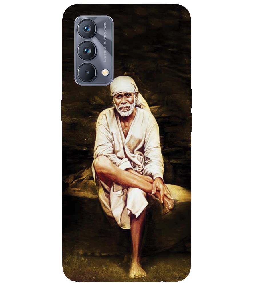 D1542-Sai Baba Sitting On Stone Back Cover for Realme GT Master