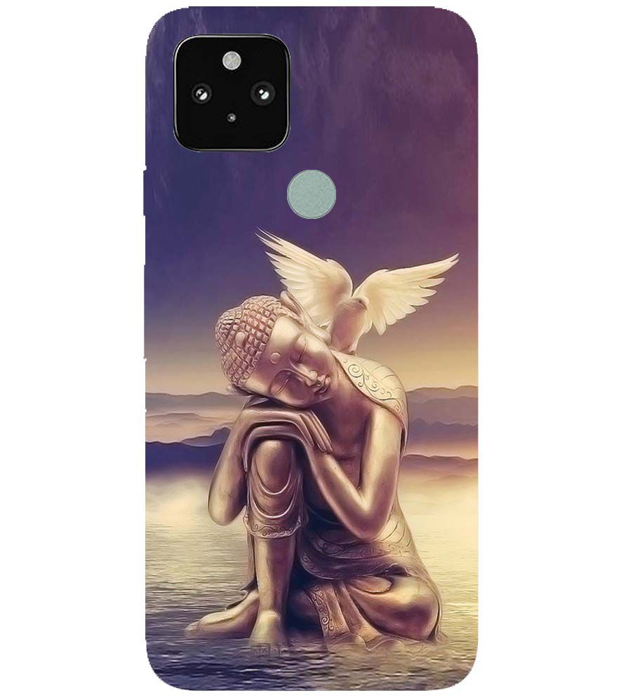 D1582-Lord Buddha Back Cover for Google Pixel 5