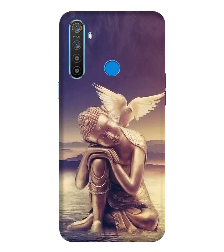 D1582-Lord Buddha Back Cover for Realme 5