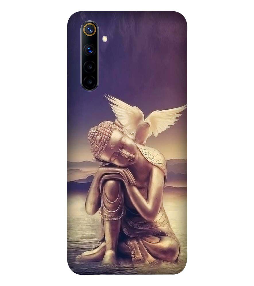 D1582-Lord Buddha Back Cover for Realme 6i