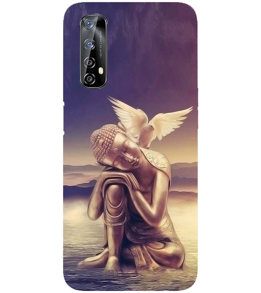 D1582-Lord Buddha Back Cover for Realme 7