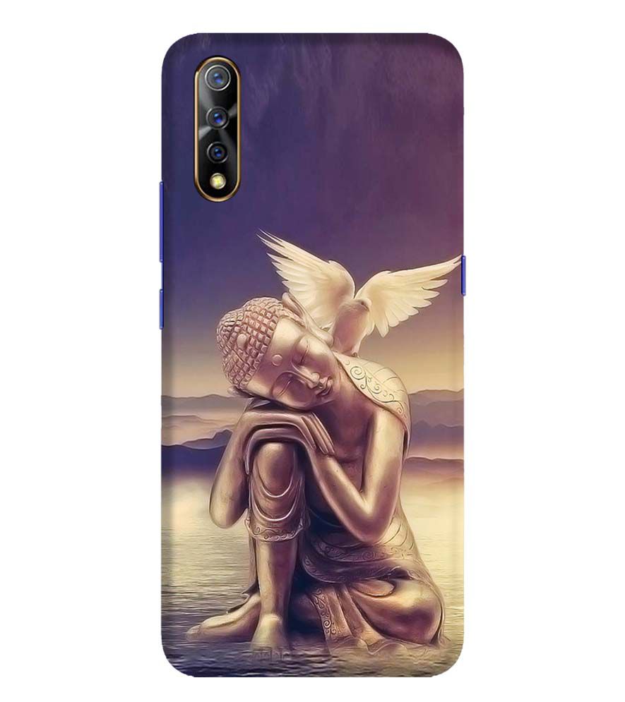 D1582-Lord Buddha Back Cover for Vivo S1