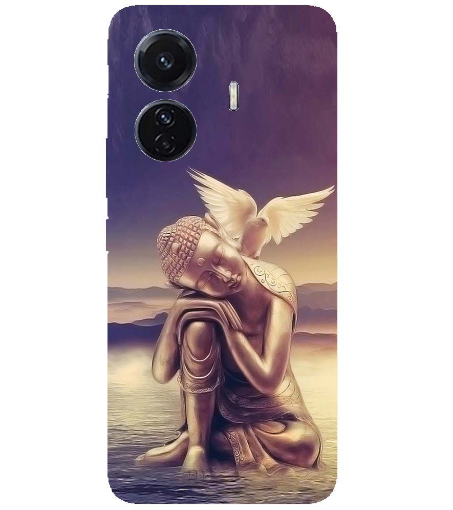 D1582-Lord Buddha Back Cover for vivo T1 Pro