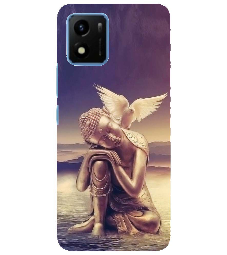 D1582-Lord Buddha Back Cover for vivo Y01