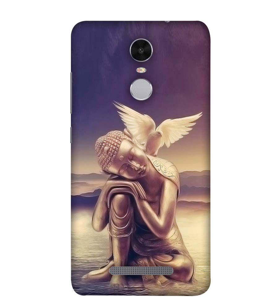 D1582-Lord Buddha Back Cover for Xiaomi Redmi Note 4